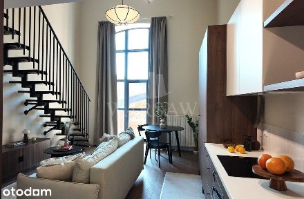 FUZJA! Zupełnie nowy, 2 poziomowy loft, balkon, AC