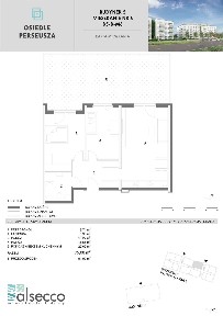 Nowe osiedle / 3 pokoje - 75m2 / ogródek 51m2 / deweloper Alsecco