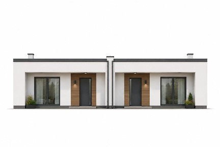 Nowoczesny dom parterowy 70 m² z działką 300m2 Podlesie, ul. Rolnicza