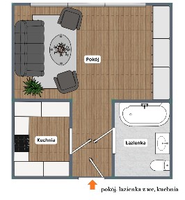 CENTRUM Dąbrowy Górniczej | 30 m² | 3 piętro | Idealne na start!