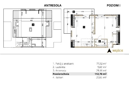 Imponująca strefa dzienna + antresola/ 4-5 pokoi/ Kameralna inwestycja