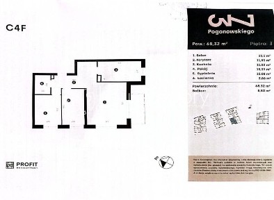 3 pokoje | centrum Łodzi! | możliwe 4 pok. | 68m2