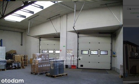 Hala produkcja, magazyn, 1050 m2 Huta