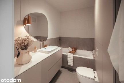 Nowoczesne 2 pokoje z 24 m² prywatnego ogrodu