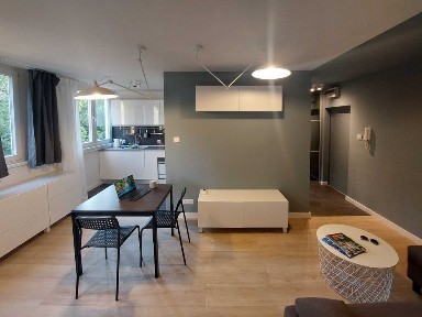 Nowoczesne 34 m² | 2 pokoje | klima, loggia | blisko UE i Sky Tower