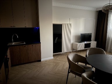 Nowe mieszkanie do wynajęcia Czyżew- salon z aneksem kuchennym, sypialnia - wysoki standard - 40 mkw.