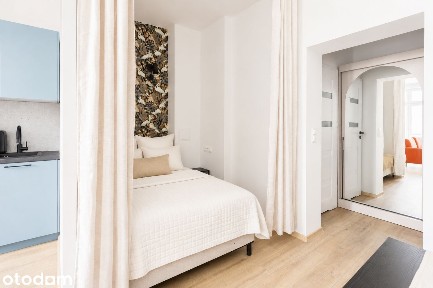 Apartament dwupokojowy z balkonem w samym sercu Jeżyc,osobna sypialnia