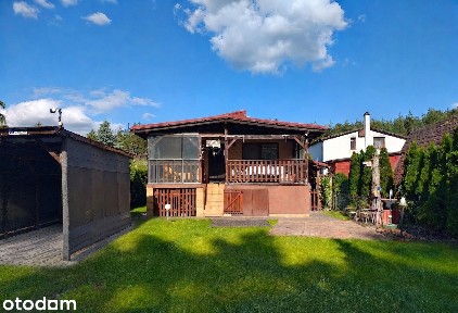 Dom całoroczny ROD Wagowo II - przy lesie, fotowoltaika, klimatyzacja