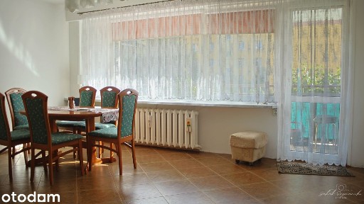 Dwupokojowe mieszkanie 48m2 z balkonem + piwnica 5m2 (ul. Kombatantów)