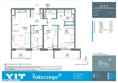 4-pokojowe mieszkanie 82m2 + balkon Bez Prowizji