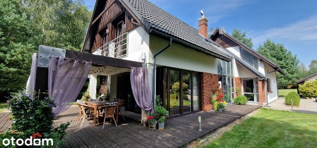 Wyjątkowa rezydencja 291 m² z prywatnym lasem, stawem i sauną