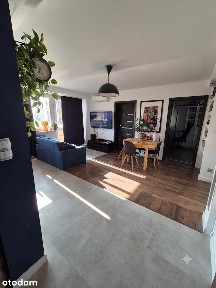 3 pokoje 50,5 m² z klimatyzacją i loggią | Widok na Wisłę i panoramę