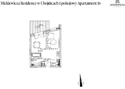 Nowy Apartament | Mickiewicza Residence | Centrum Chojnic | 32,97 m2
