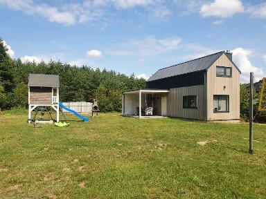 Domek na Kaszubach na sprzedaż (700m do jeziora) Działka 1850 m2