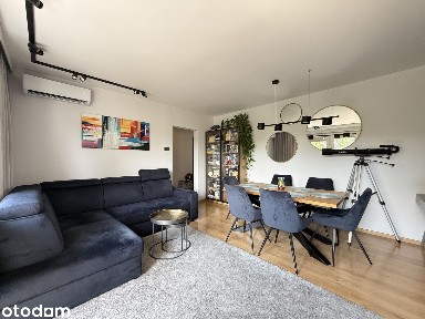 3 pokoje | 69,76 m² | 2 balkony | Duża piwnica | Bieżanów