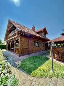 Unikat, piękny dom z bali na dużej działce