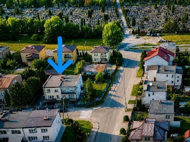 Dom os. Kochanowskiego Ełk 304m - dzialka