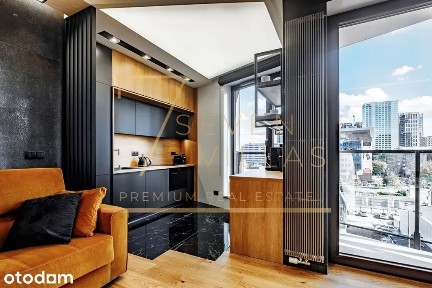 Apartament Premium panorama na Warszawę