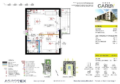 2-pokojowe mieszkanie 41m2 + balkon Bezpośrednio