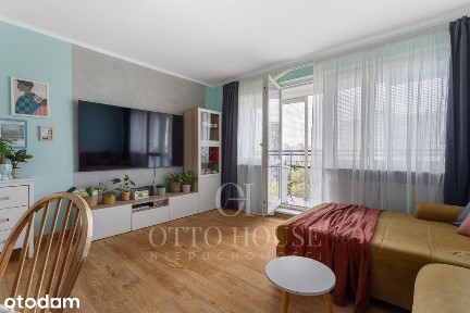 49,5m2 z świetnym widokiem, duża loggia, 2 pok.