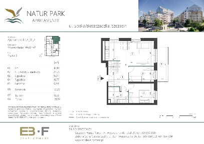 Natur Park | apartament 3-pok. | A35
