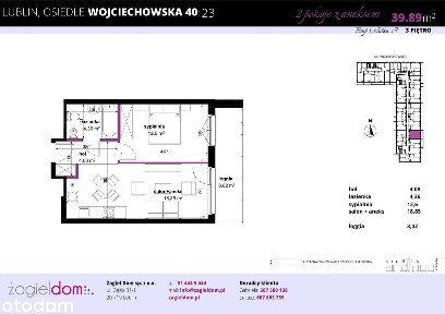 Wojciechowska Square | mieszkanie 86