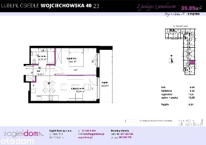 Wojciechowska Square | mieszkanie 65