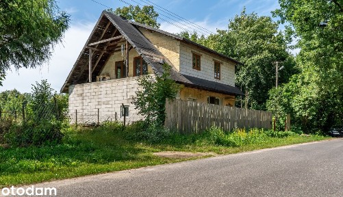 Dom 190 m² nad Wkrą - parter gotowy, piętro do wykończenia