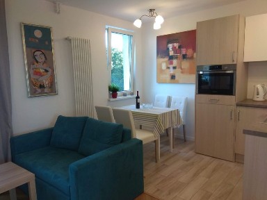 Słoneczny apartament w Sopocie z widokiem na morze
