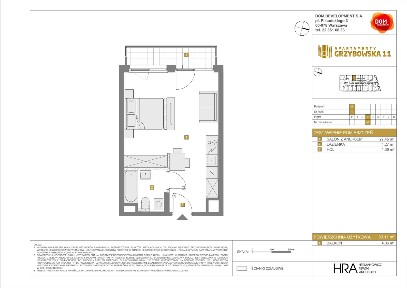 1-pokojowe mieszkanie 33m2 + balkon Bezpośrednio