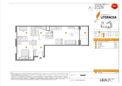 3-pokojowe mieszkanie 54m2 + balkon