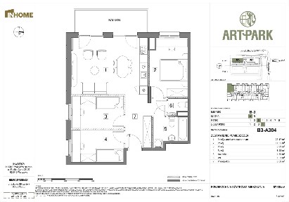 4-pokojowe mieszkanie 67m2 + balkon Bezpośrednio