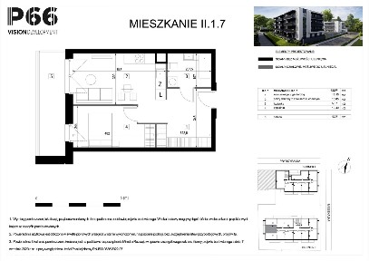 2-pokojowe mieszkanie 43m2 + balkon