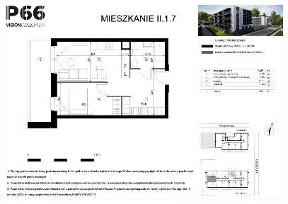 2-pokojowe mieszkanie 43m2 + balkon
