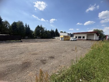 Jaworzno Teren do wynajecia ok.2000m z Pawilonem biurowym na Wojska Polskiego 2