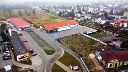 Lokal handlowy 1200 m² przy Lidlu - wynajem