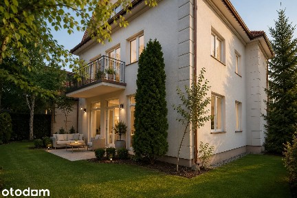 Elegancki dom wolnostojący w prestiżowym Wilanowie Niskim | 331 m²