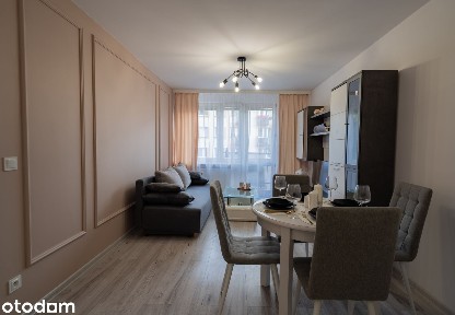 Umeblowane mieszkanie 38m2 gotowe do wprowadzenia 2-Pokojowe Balkon