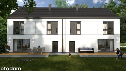 Nowoczesny bliźniak 138 m² | Działka 1000 m² | Skrzeszew