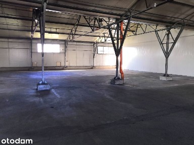 Hale produkcja, magazyn od 600m2 - 2200m2 13PLN netto, socjal, biuro