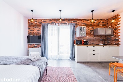 Studio ul. Kurkowa, balkon - WYNAJEM NA MIESIĄCE, STUDENCI