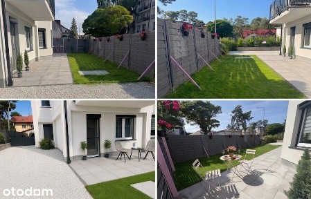 2 osobne apartamenty połączone ogródkiem- 4 POKOJE- NAJTANIEJ! Plaża!