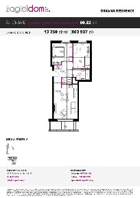 Orkana Residence 3 | mieszkanie 3-pok. | 482