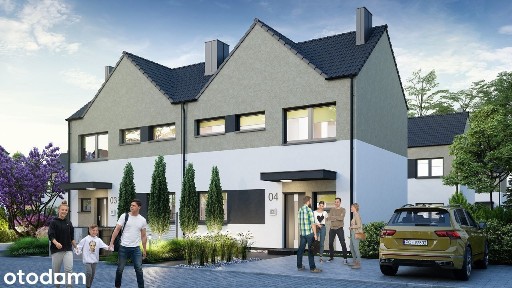 Dom 75,75m2, działka 200m2, poddasze, pompa ciepła