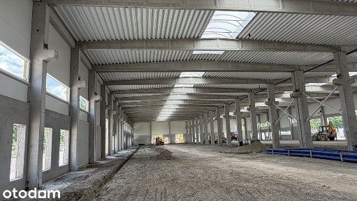 Nowa hala produkcyjno-magazynowa w odległości 1,3 km od S52