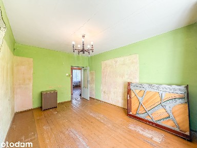 Rozkładowe 2/3 pokoje | 47,69 m² | Parter | Do remontu