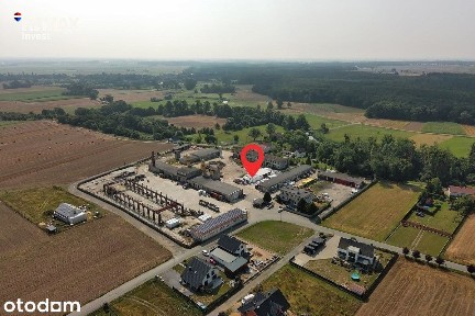 Teren inwestycyjny z magazynem - Steblów