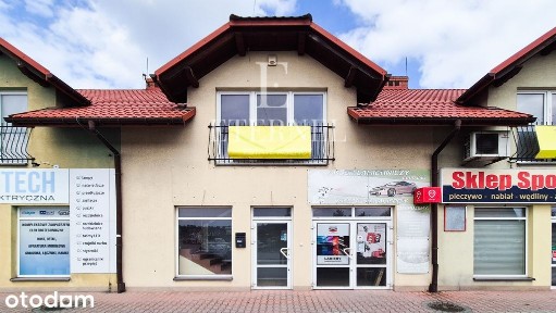 Dwupoziomowy lokal komercyjny 100m2 z parkingiem