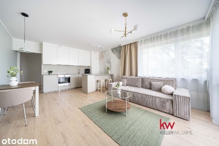 Piękne dwupokojowe mieszkanie z balkonem i piwnicą