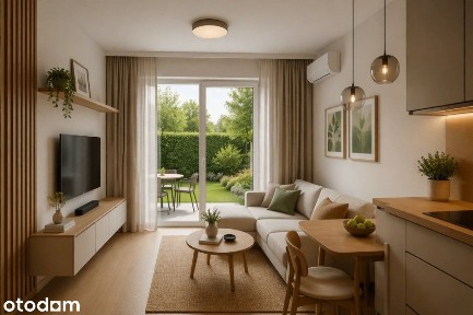 2-pokojowe mieszkanie z ogródkiem | 35,42 m² | Gdańsk Południe